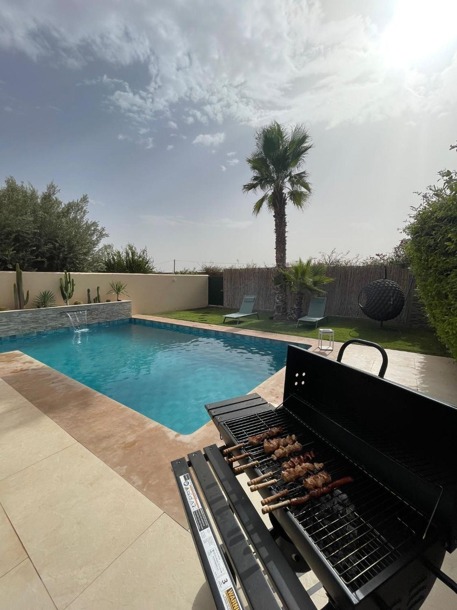 Villa Nawal Et Sa Piscine Chauffee Sans Vis-A-Vis Agadir Buitenkant foto